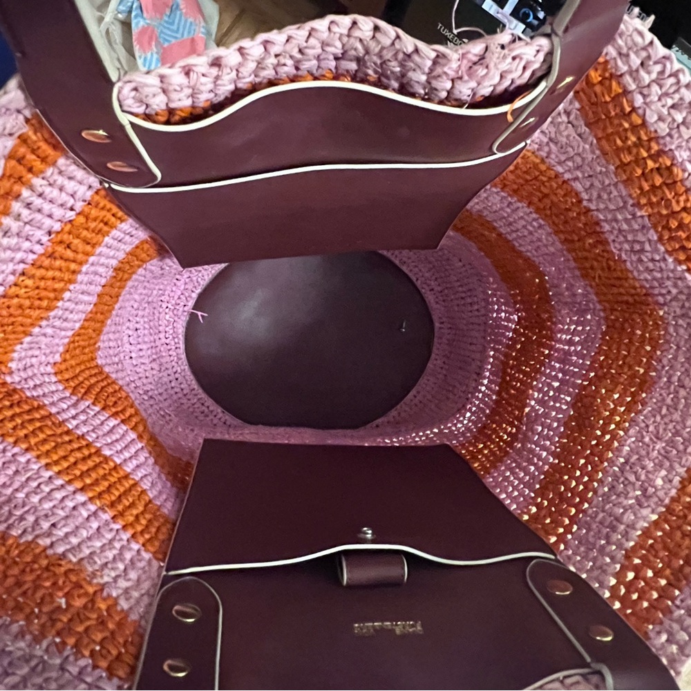 DVF Raffia Beach Tote - Picture 6 of 7